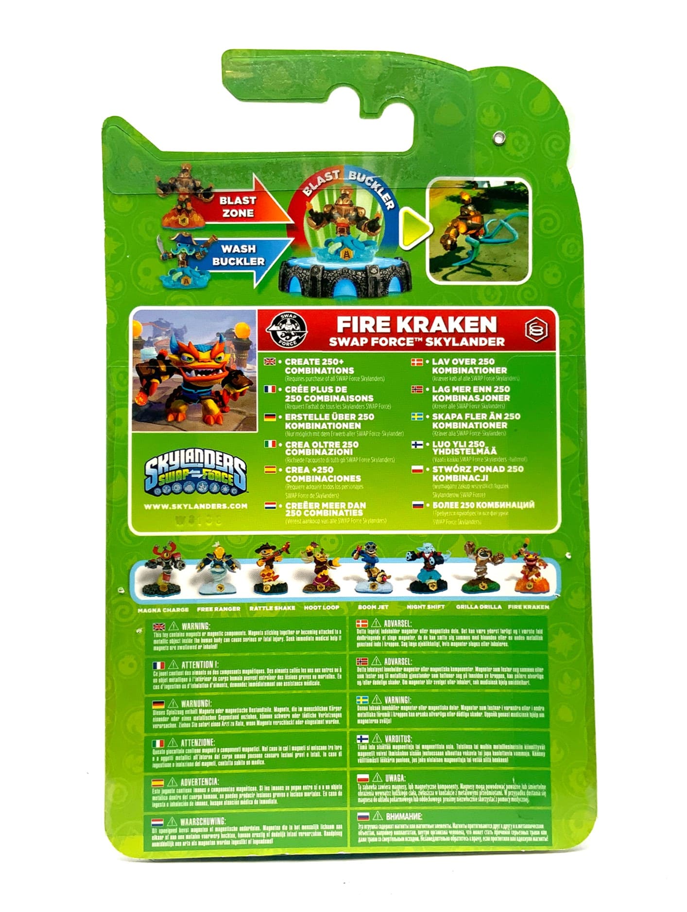 Skylanders Swap Force Fire Kraken in OVP