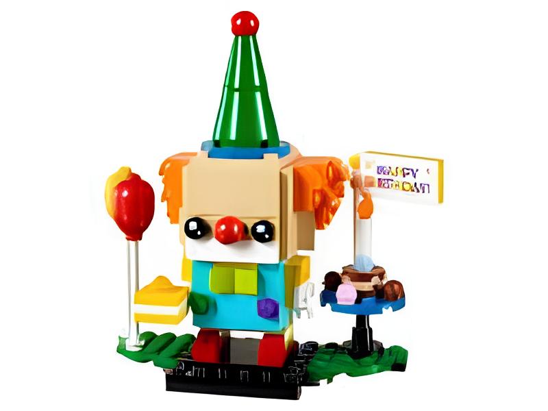 LEGO® BrickHeadz 40348 Le clown d'anniversaire