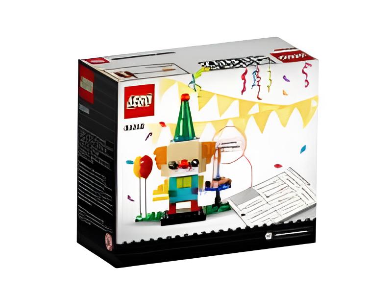 LEGO® BrickHeadz 40348 Le clown d'anniversaire