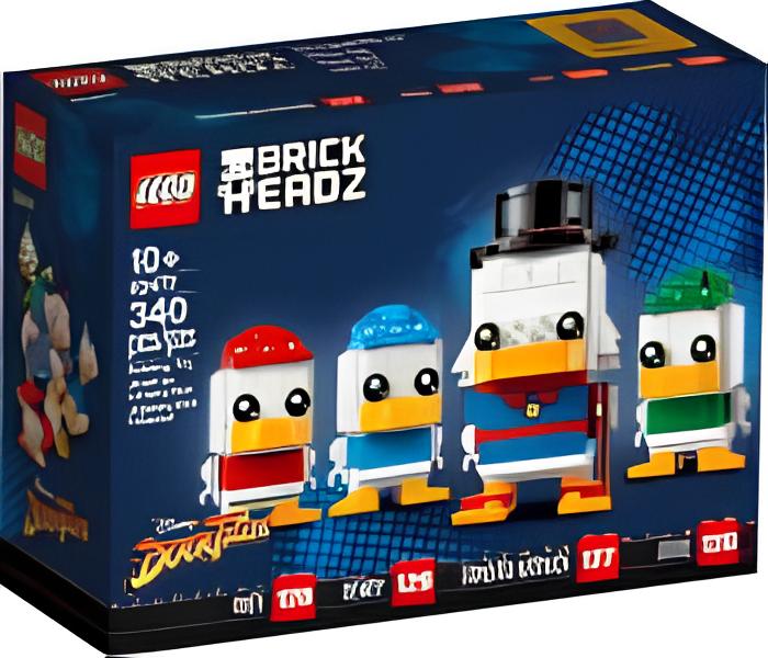 LEGO® BrickHeadz 40477 Scrooge McDuck, Huey, Dewey et Louie