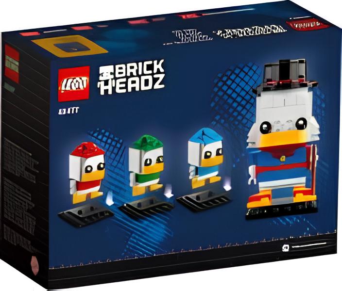 LEGO® BrickHeadz 40477 Scrooge McDuck, Huey, Dewey et Louie