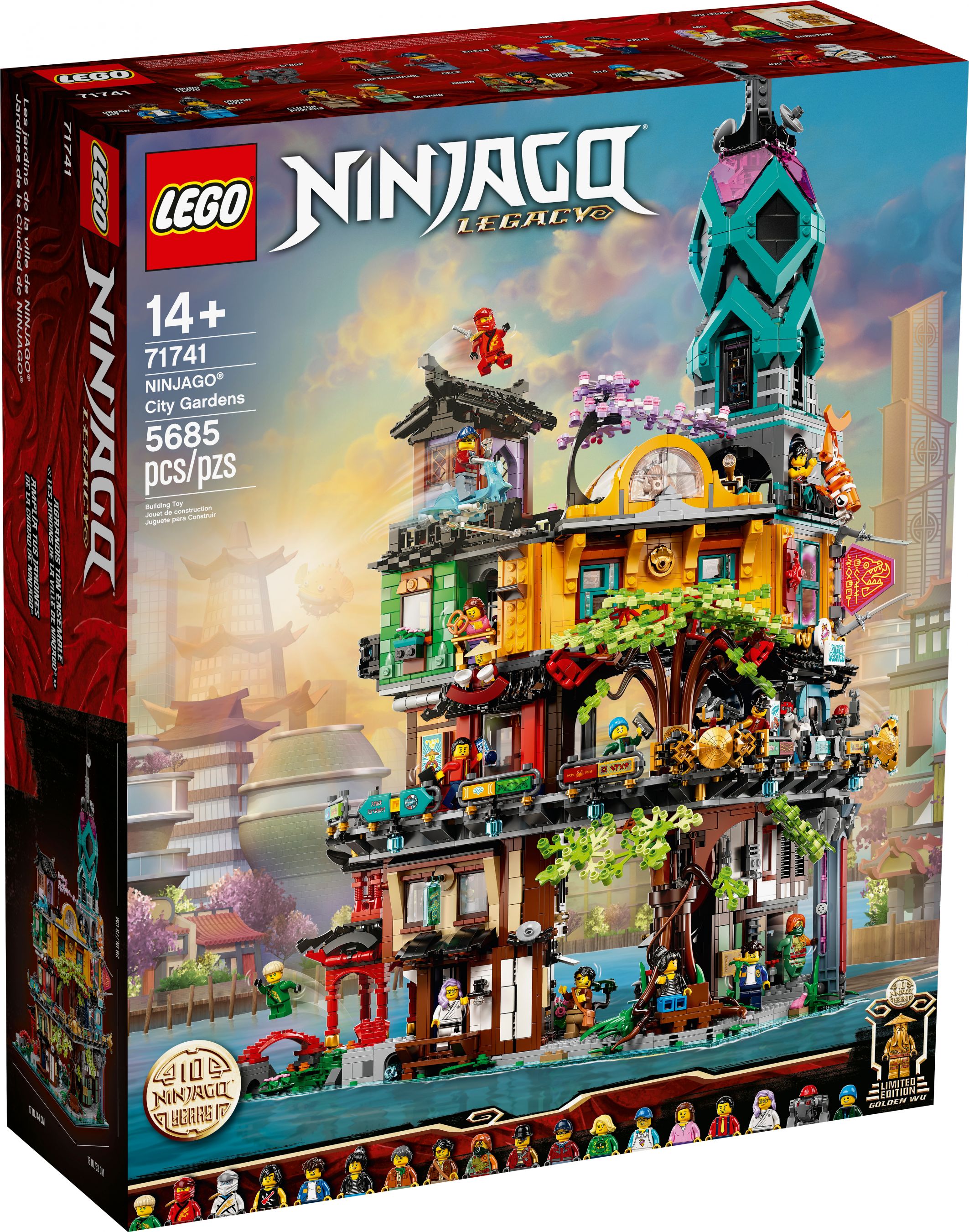 LEGO Ninjago 71741 Les jardins de NINJAGO® City