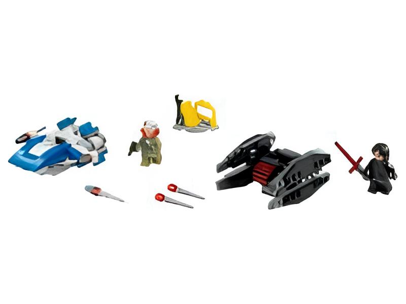 LEGO® Star Wars 75196 A-Wing™ contre les microfighters TIE Silencer™
