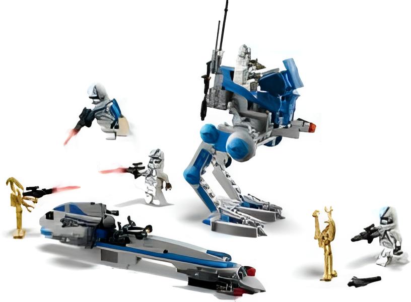 LEGO® Star Wars 75280 Les Clone Troopers™ de la 501e Légion