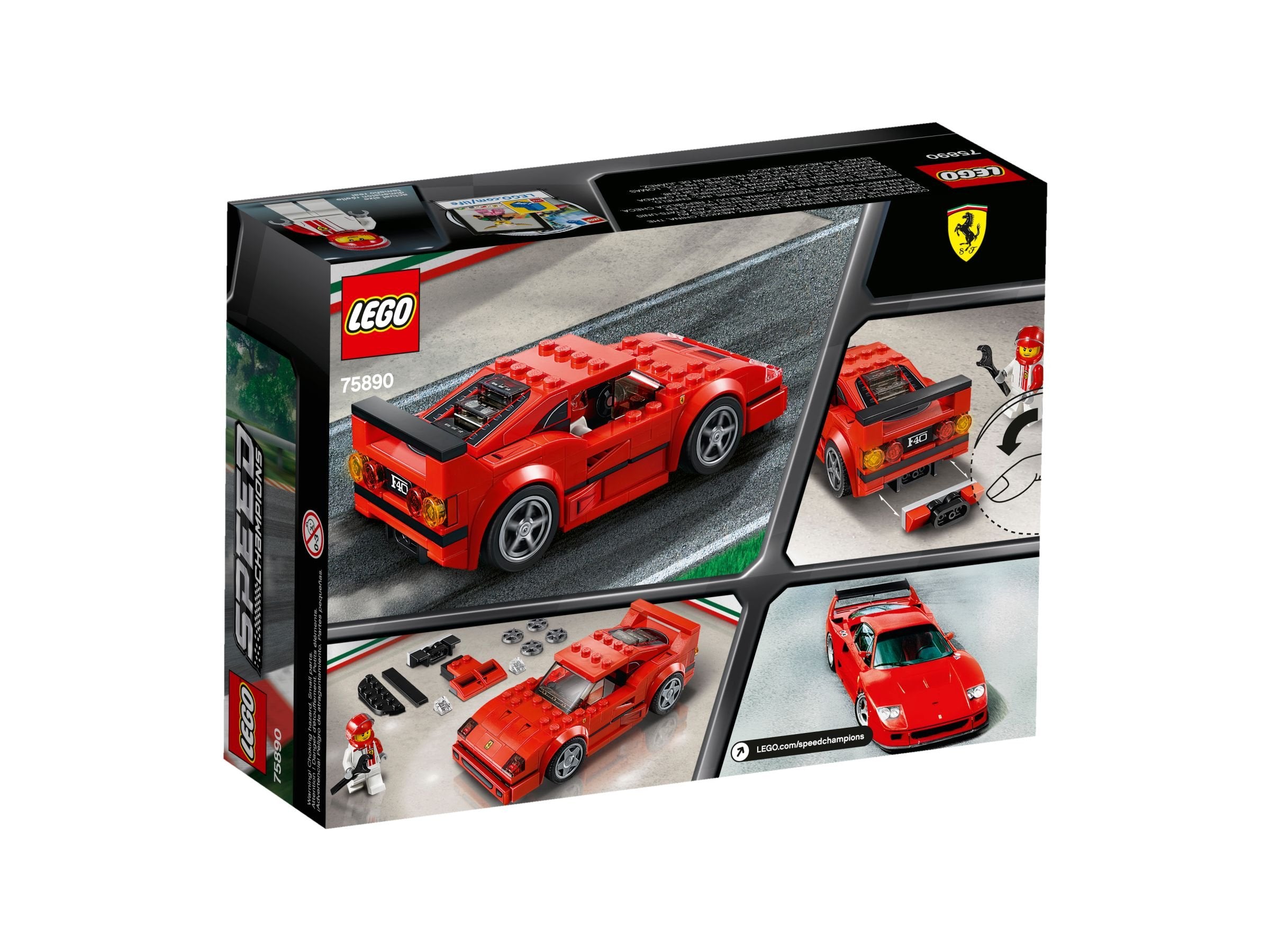 LEGO Speed ​​​​Champions 75890 Ferrari F40 Compétition