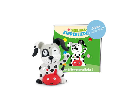 Tonie Figures Chansons pour enfants préférées Chansons de jeu et de mouvement 2 (Nouvelle édition 2023) Figurine audio pour Toniebox