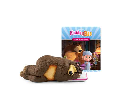 Figurines Tonie Masha et Michka Hibernation pour tous + 5 autres histoires vivantes et drôles Figurine audio pour Toniebox