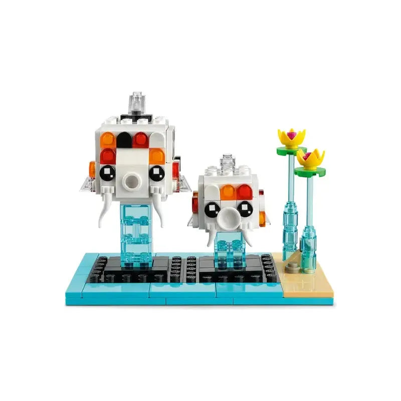Frites et poissons Koi LEGO® Brickheadz 40545