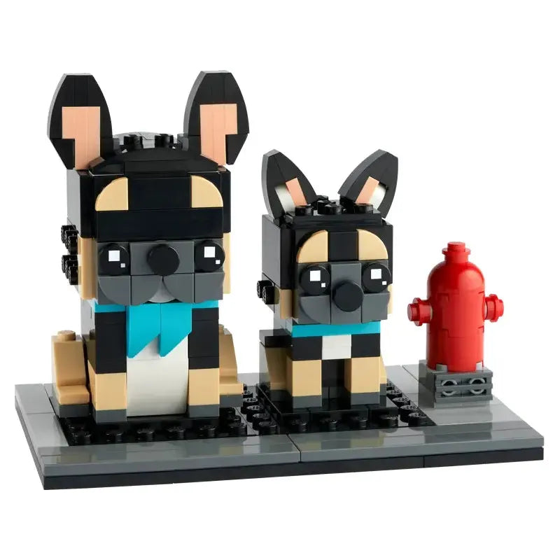 LEGO® Brickheadz Chiot et bouledogue français 40544