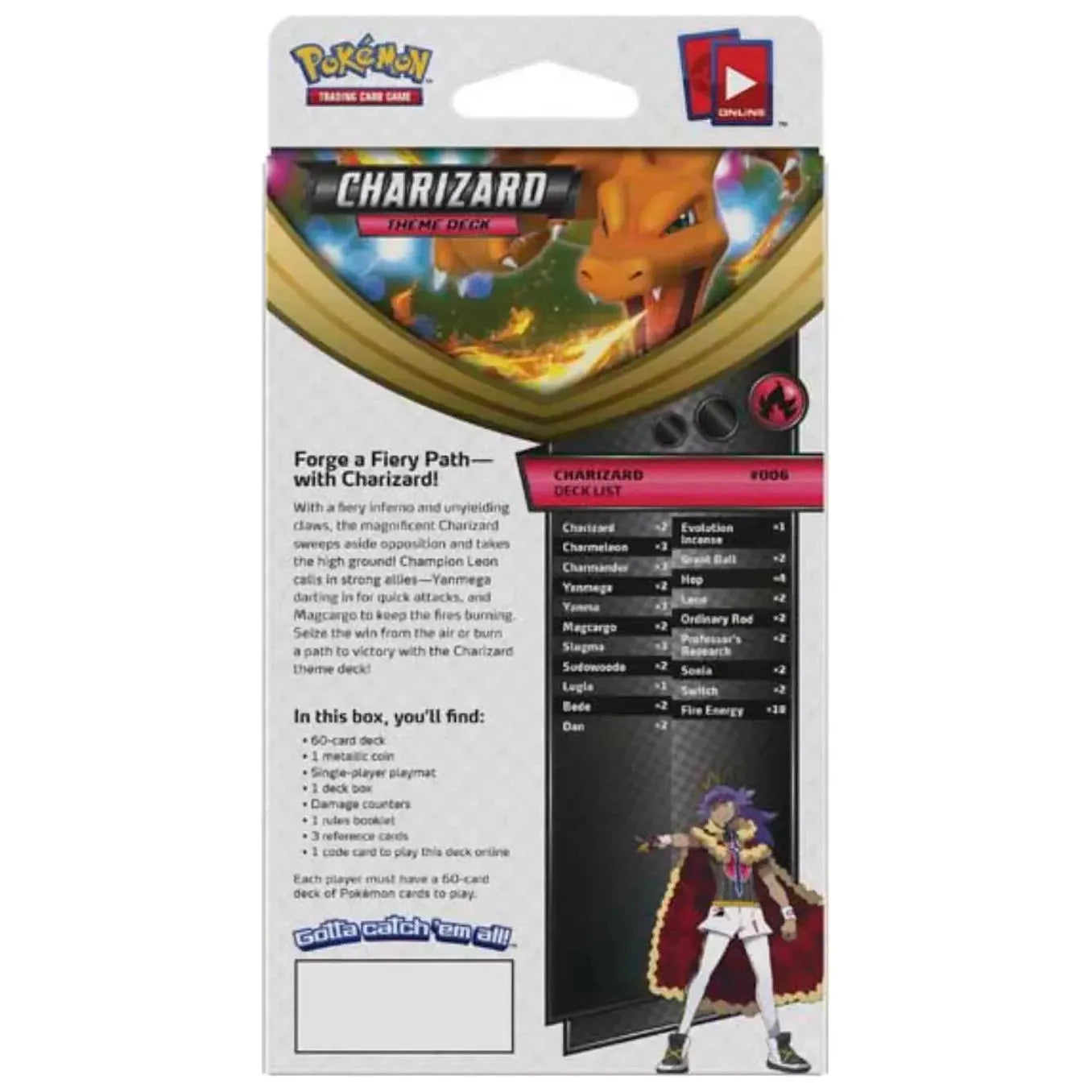 Pokémon Épée et Bouclier Charizard Vivid Voltage Theme Deck (anglais)