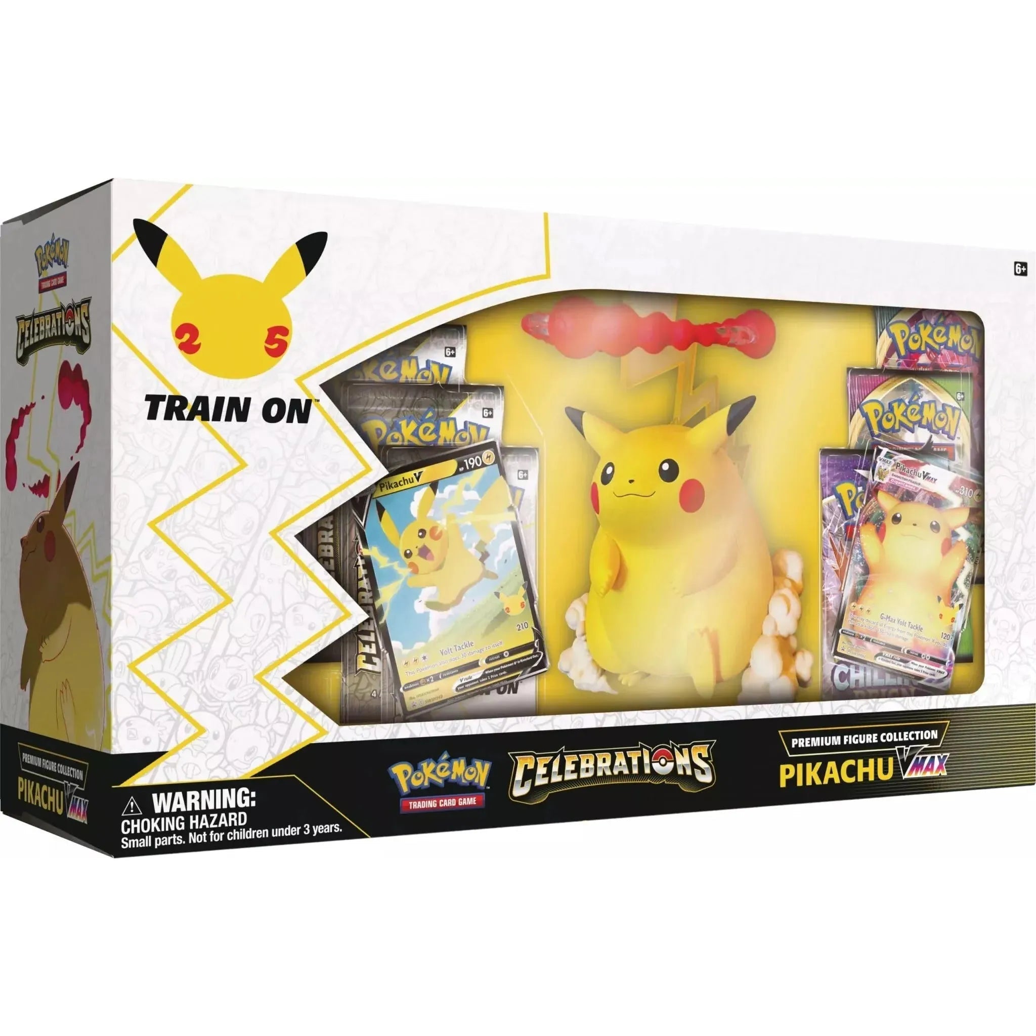 Collection de figurines premium Célébrations du 25e anniversaire de Pokémon Pikachu VMAX (anglais)