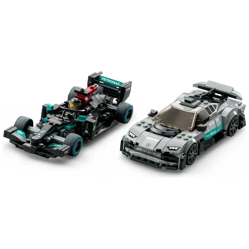 LEGO® Speed ​​​​Champions Mercedes-AMG F1 W12 E Performance et Mercedes-AMG Project One 76909