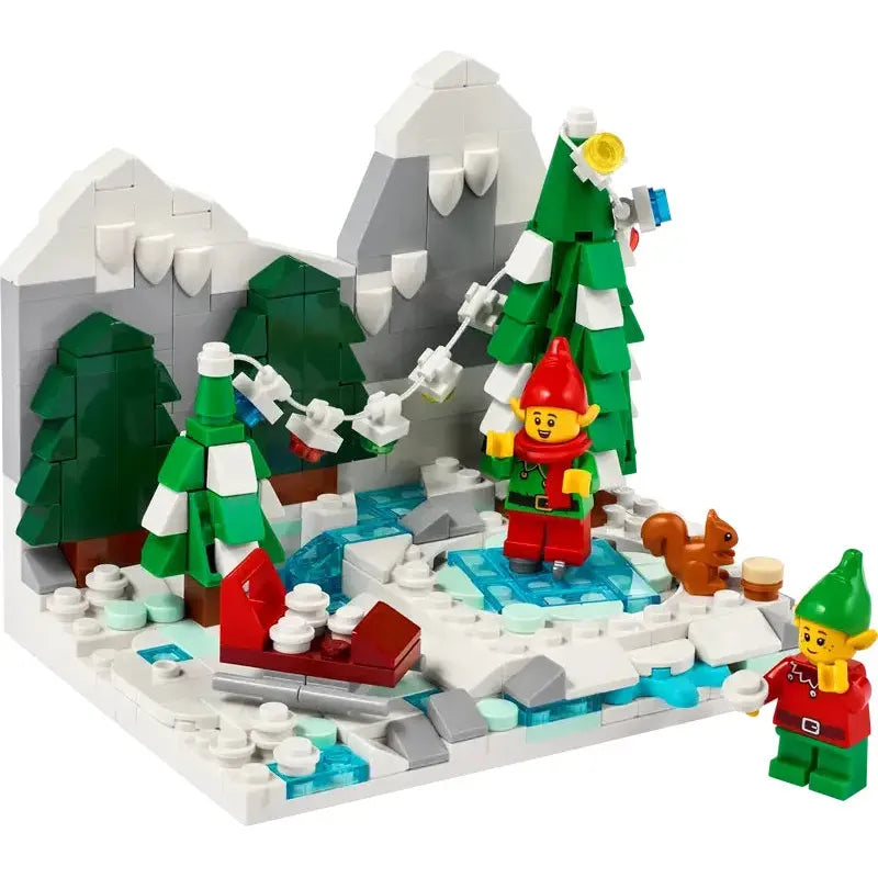 Scène des elfes d'hiver LEGO® GWP 40564