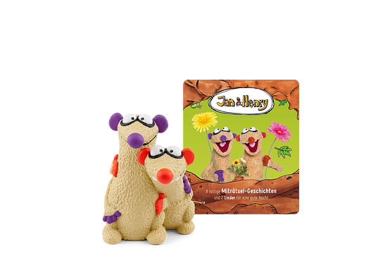 Figurines Tonie Jan &amp; Henry 8 puzzles et 2 chansons pour Toniebox