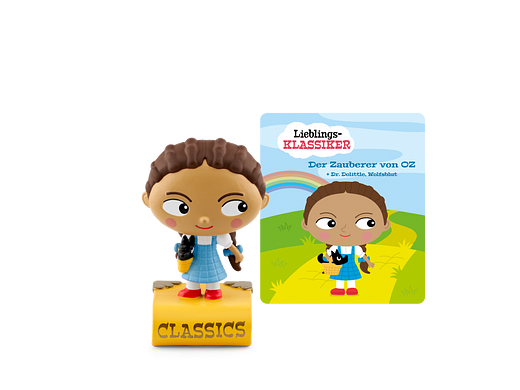 Figurines Tonie Classique préféré Le Magicien d'Oz et deux autres classiques Figurine audio pour Toniebox
