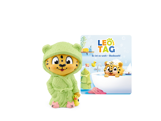 Figurines Tonie Leo's Day C'est l'heure du bain ! Figurine audio pour Toniebox