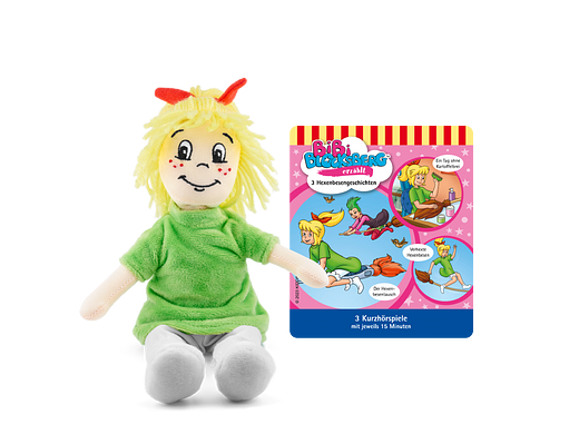 Figurines Tonie Bibi Blocksberg, Histoires du Balai de Sorcière - Peluche audio pour Toniebox