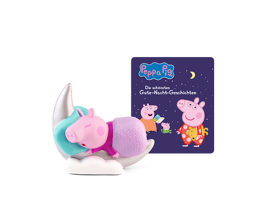 Figurines Tonie Peppa Pig, histoires du soir avec figurine audio Peppa pour Toniebox